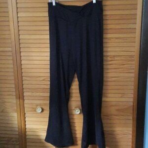 Aeropostale 3 Inch Cross Yoga Waistband  Wide Leg Activewear Leggings Size XL